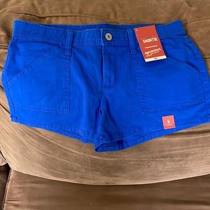 Arizona Women’s Blue Shortie Shorts - Size 9